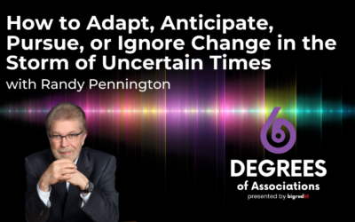 How to Adapt, Anticipate, Pursue, or Ignore Change in the Storm of Uncertain Times