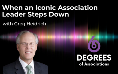 When an Iconic Association Leader Steps Down
